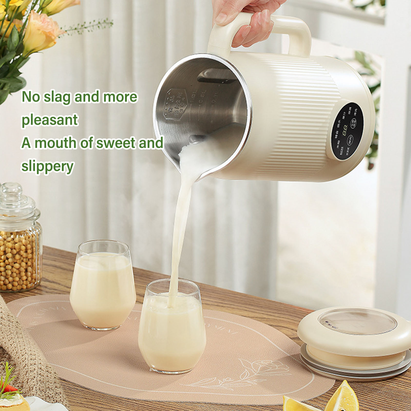 Soy Milk Maker - Nut Milk Maker Automatic Soy Machine