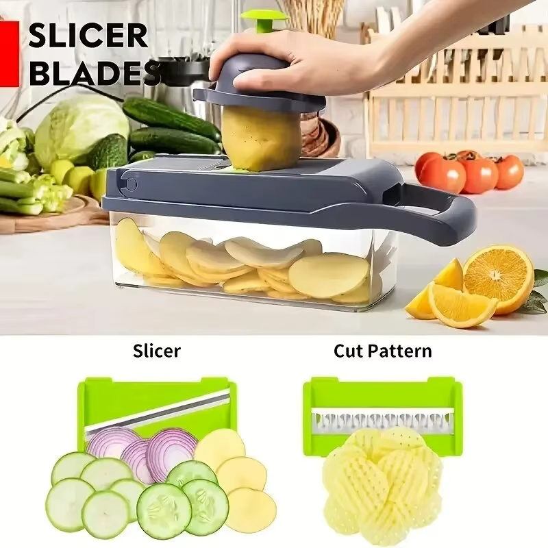 Kitchen Appliances Japan - Luxury Vegetable Cutter - Multiple Accessories