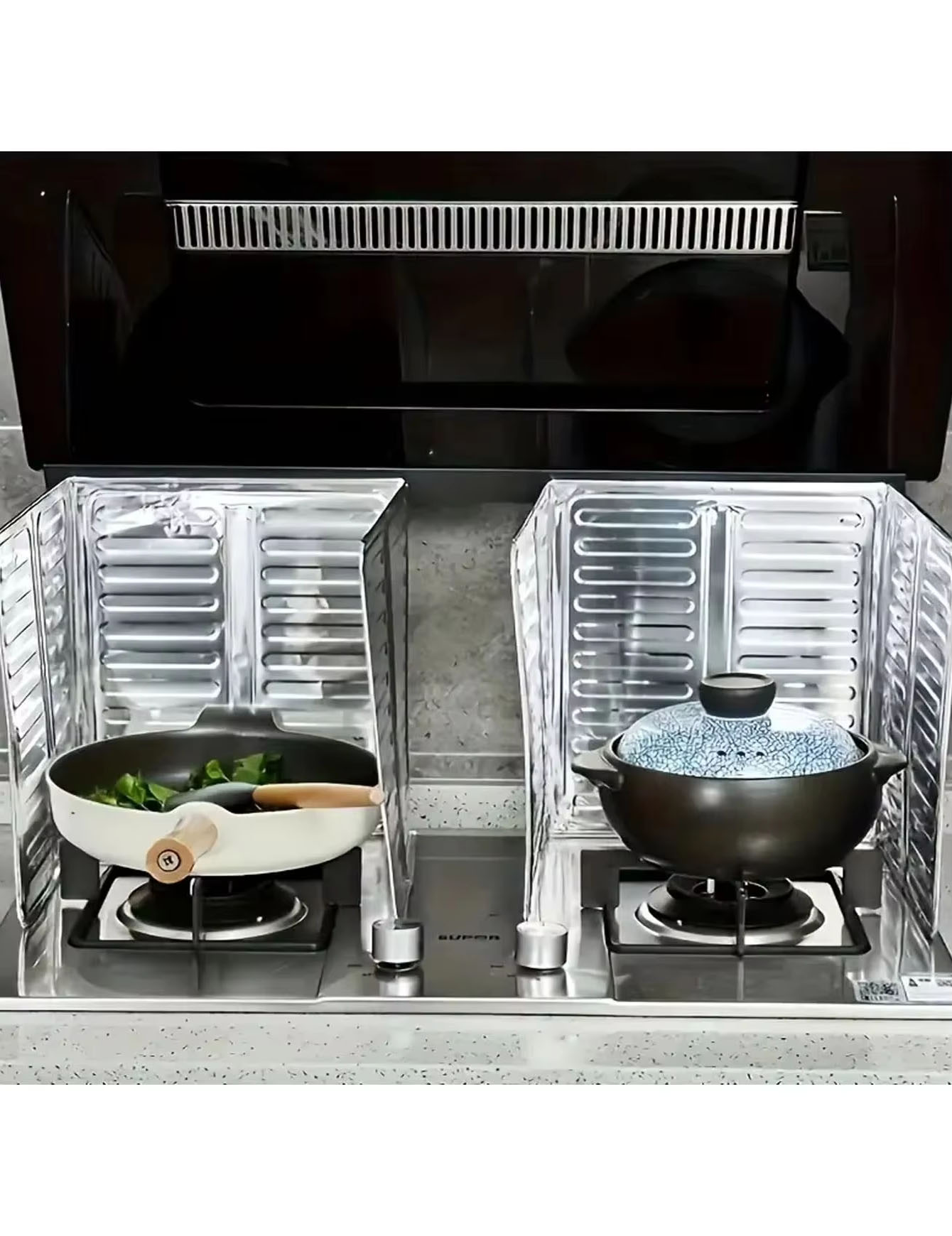 3PCS Kitchen Oil Baffle, Stove - Kitchen Appliances Gas Stove 评论和价格