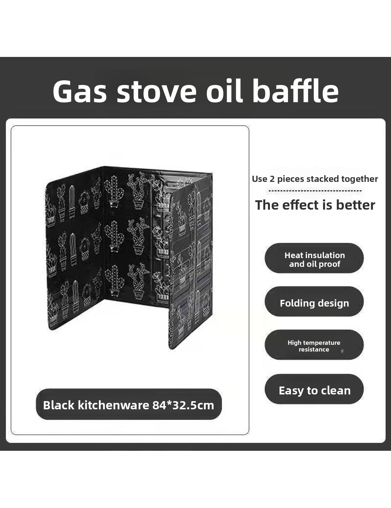 3PCS Kitchen Oil Baffle, Stove - Kitchen Appliances Gas Stove 评论和价格