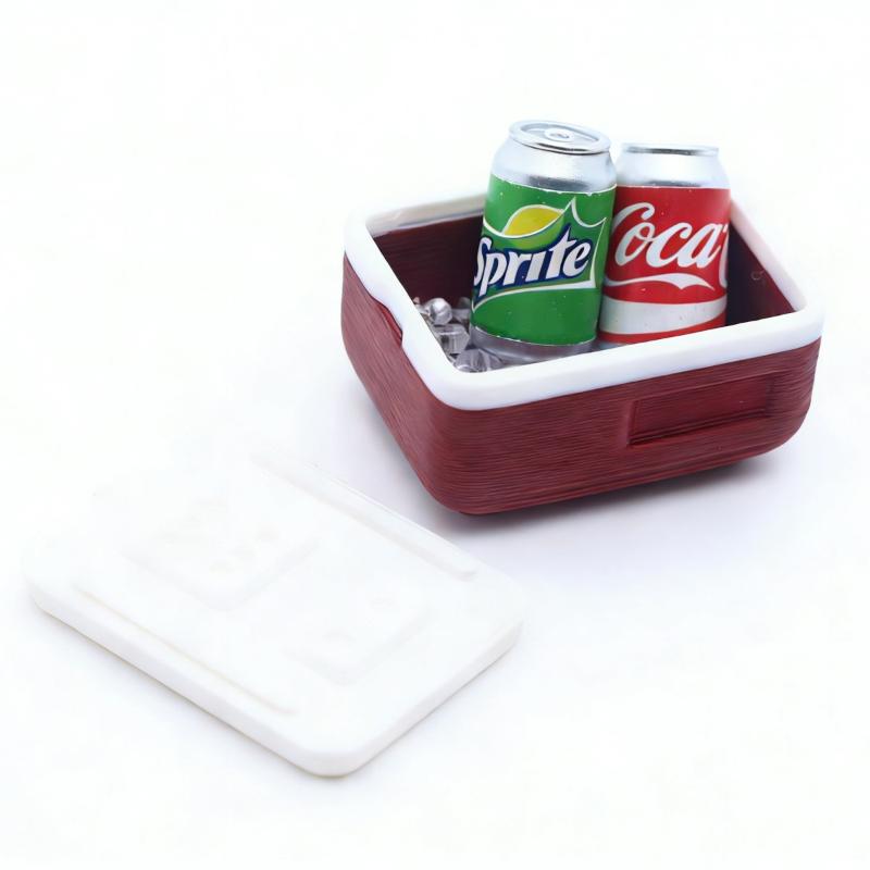 Dollhouse Mini Portable Refrig - Kitchen Appliances For Gift 评论和价格