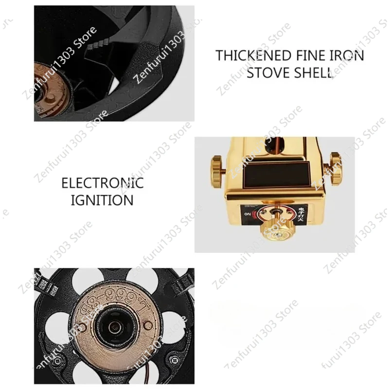 Commercial Fierce Fire Gas Sto - Kitchen Appliances Gas Stove 评论和价格