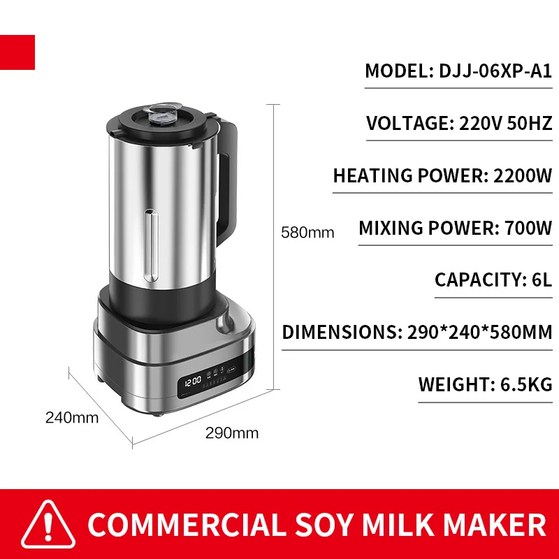 6/10L Commercial Fully Automat - Soy Milk Maker 评论和价格