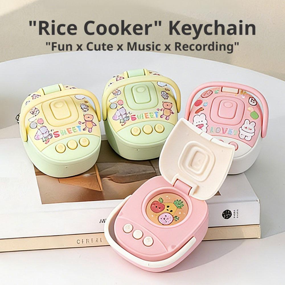 Cute Mini Rice Cooker Keychain - Kitchen Appliances For Gift 评论和价格