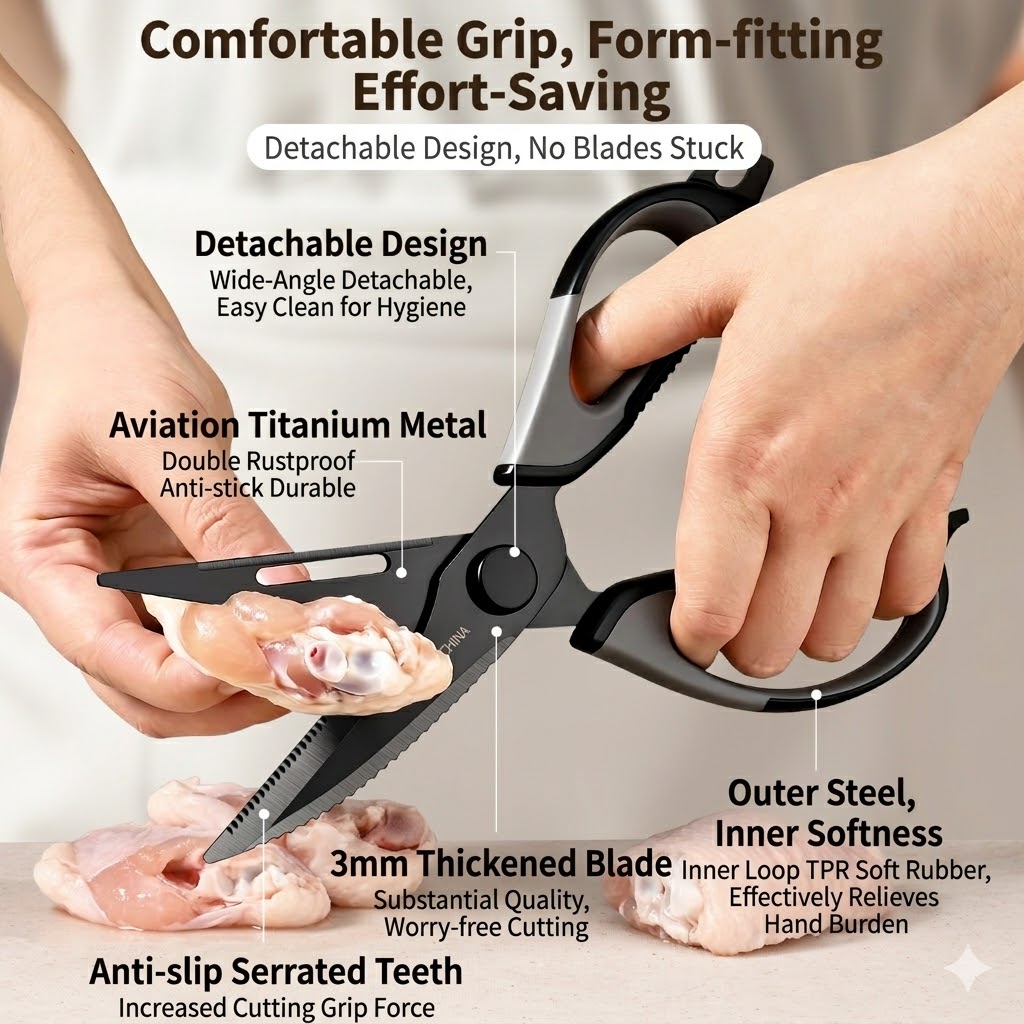 Kitchen scissors Titanium Chic - Kitchen Appliances Brand 评论和价格