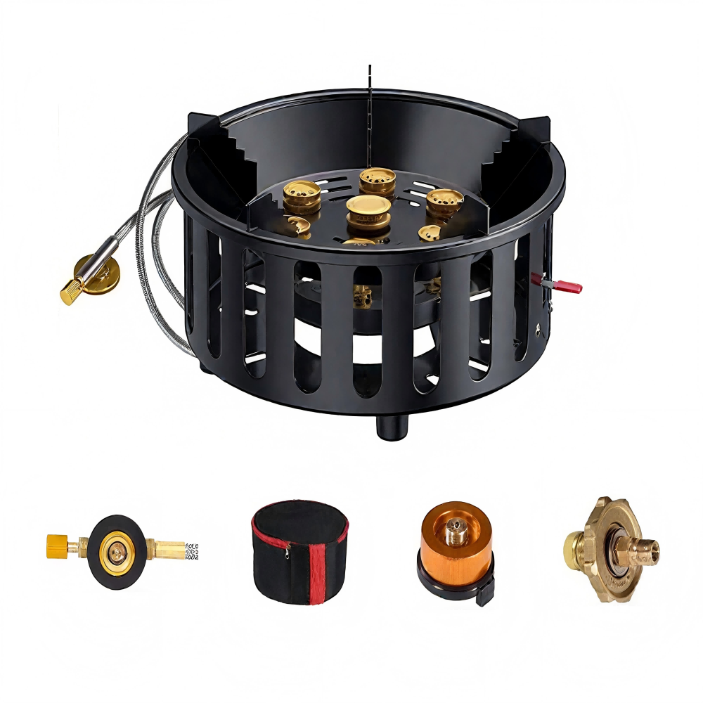 High-Power 7-Core 21000W Porta - Kitchen Appliances Gas Stove 评论和价格