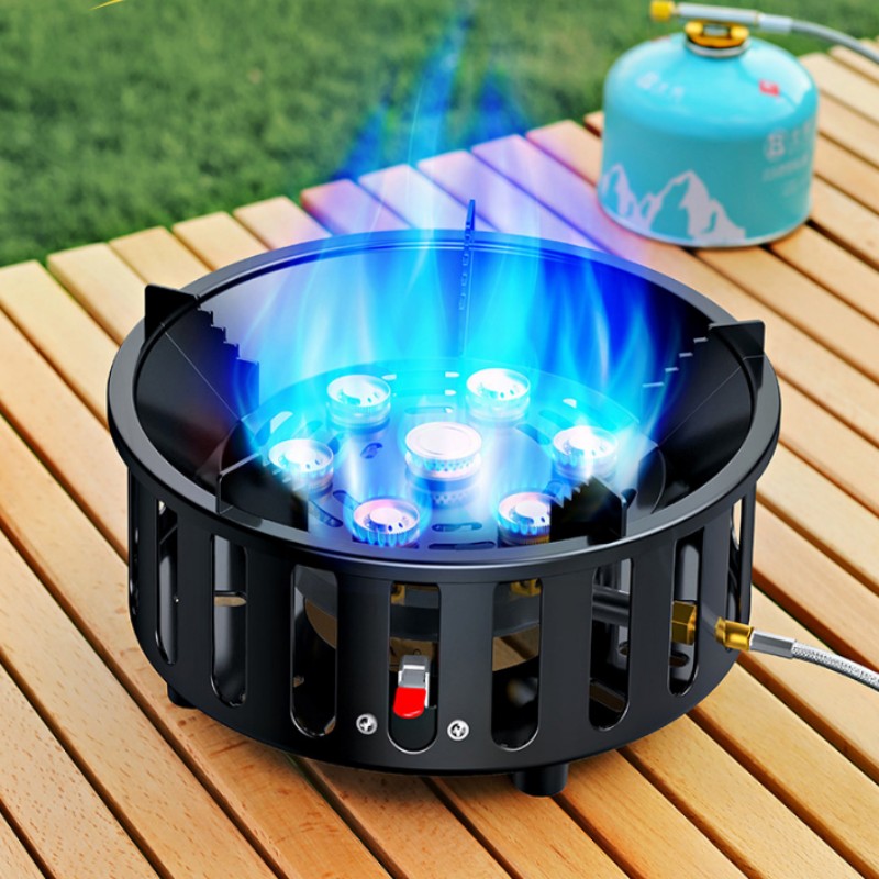 High-Power 7-Core 21000W Porta - Kitchen Appliances Gas Stove 评论和价格