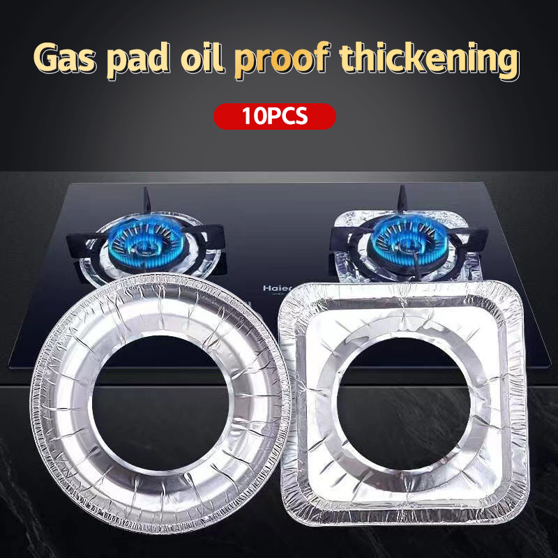 10Pcs/set Thickened Aluminum F - Kitchen Appliances Gas Stove 评论和价格