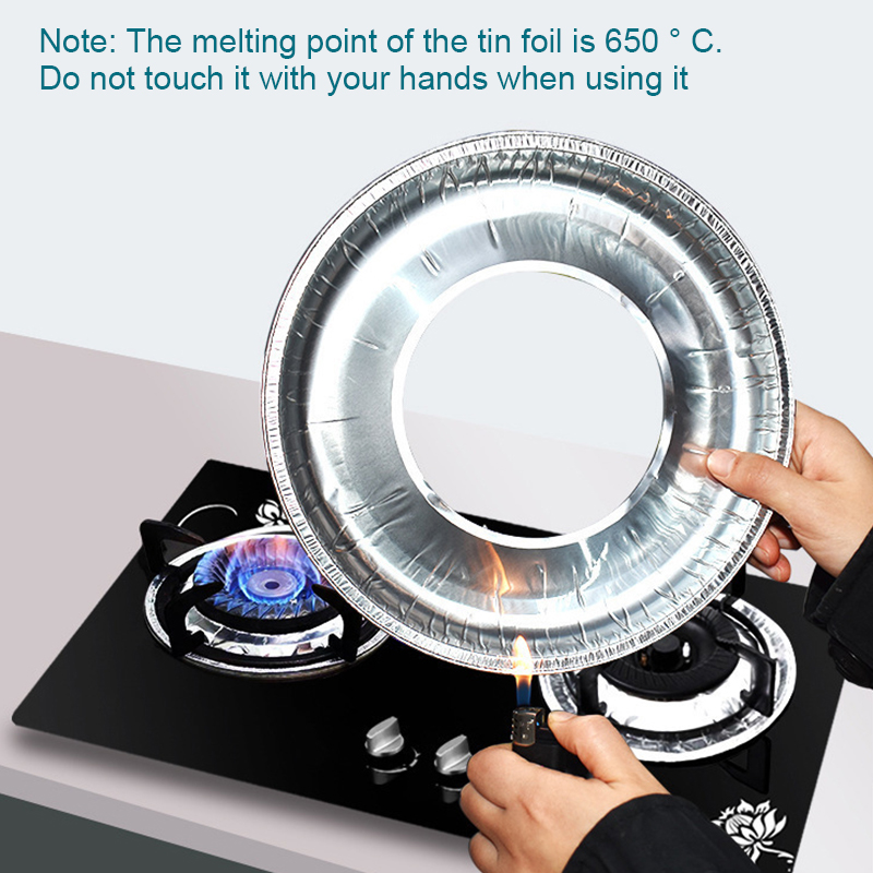 10Pcs/set Thickened Aluminum F - Kitchen Appliances Gas Stove 评论和价格