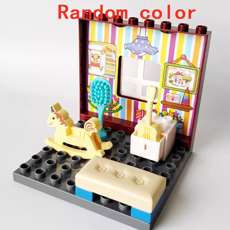 Large Building Blocks Scene Ac - Kitchen Appliances For Gift 评论和价格
